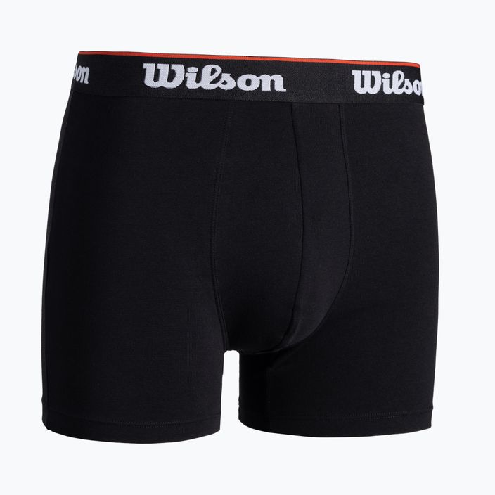 Férfi boxeralsó 2-Pack Wilson fekete, szürke W875H-270M 6