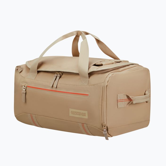 American Tourister Duffle S 42 l bézs színű utazótáska 7