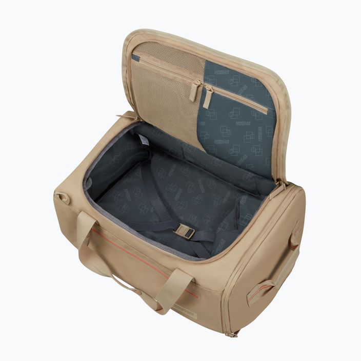 American Tourister Duffle S 42 l bézs színű utazótáska 11