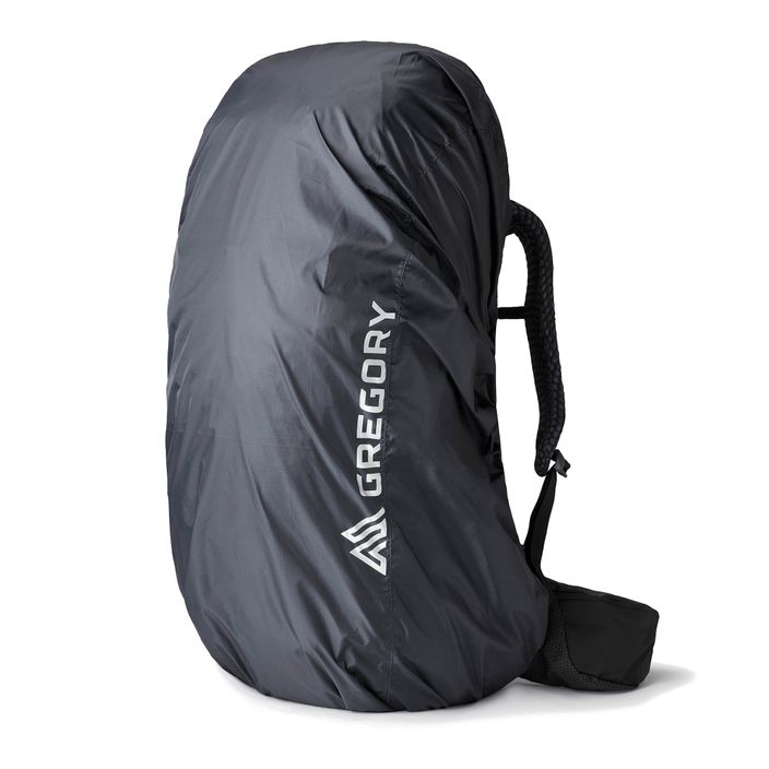 Gregory Raincover 50-80 l obszidián fekete hátizsákhuzat 2