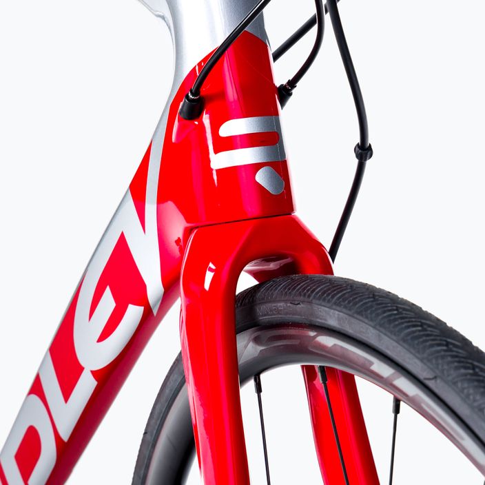 Ridley Fenix SL Disc Ultegra FSD08Cs országúti kerékpár ezüst/piros SBIFSDRID545 9