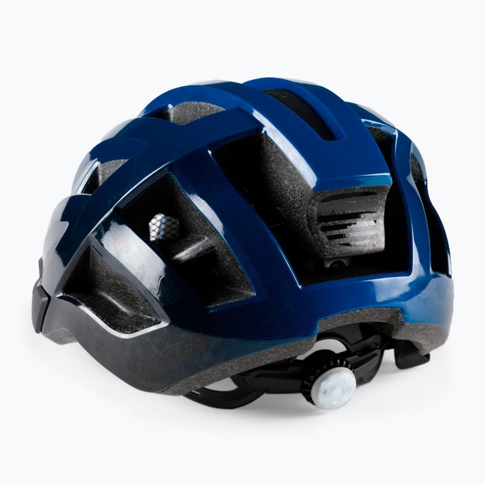 Lazer Comp DLX kerékpáros sisak kék/fekete BLC2227890460 4