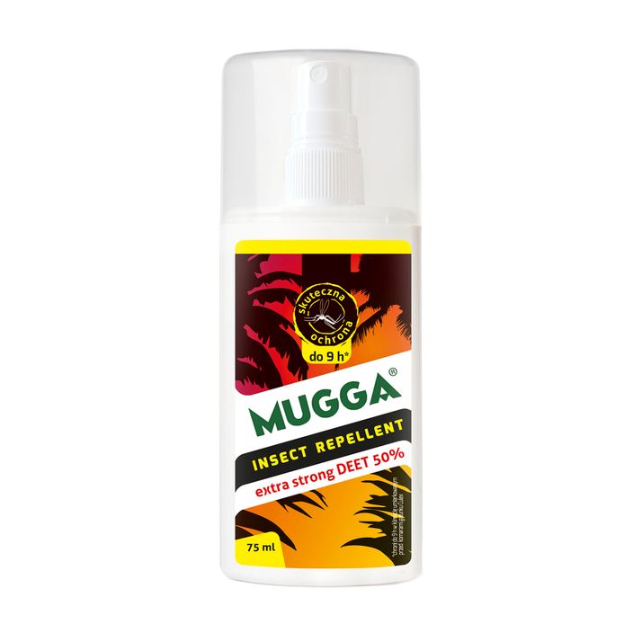 Szúnyog- és kullancsriasztó spray Mugga Spray DEET 50% 75 ml 2