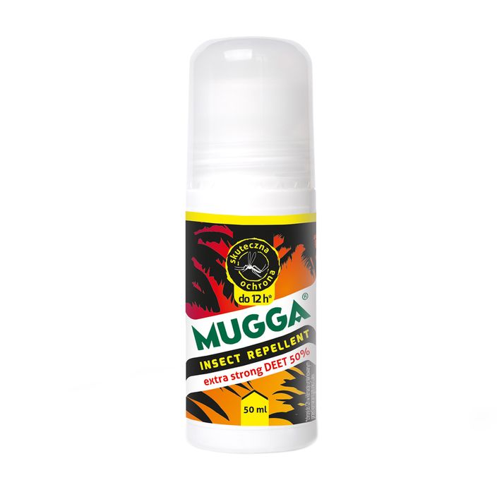 Szúnyog- és kullancsriasztó roll-on Mugga Roll-on DEET 50 % 50 ml 2