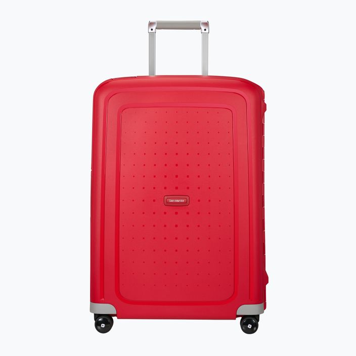 Samsonite S'cure Spinner 79 l bíborvörös utazótáska