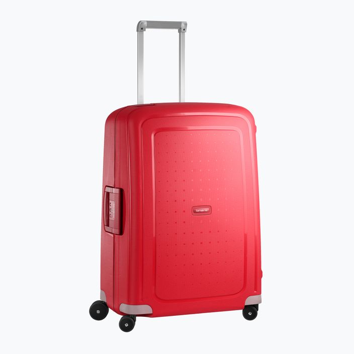 Samsonite S'cure Spinner 79 l bíborvörös utazótáska 2