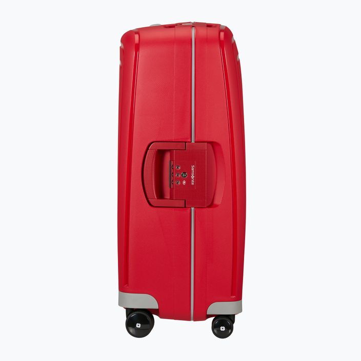 Samsonite S'cure Spinner 79 l bíborvörös utazótáska 4