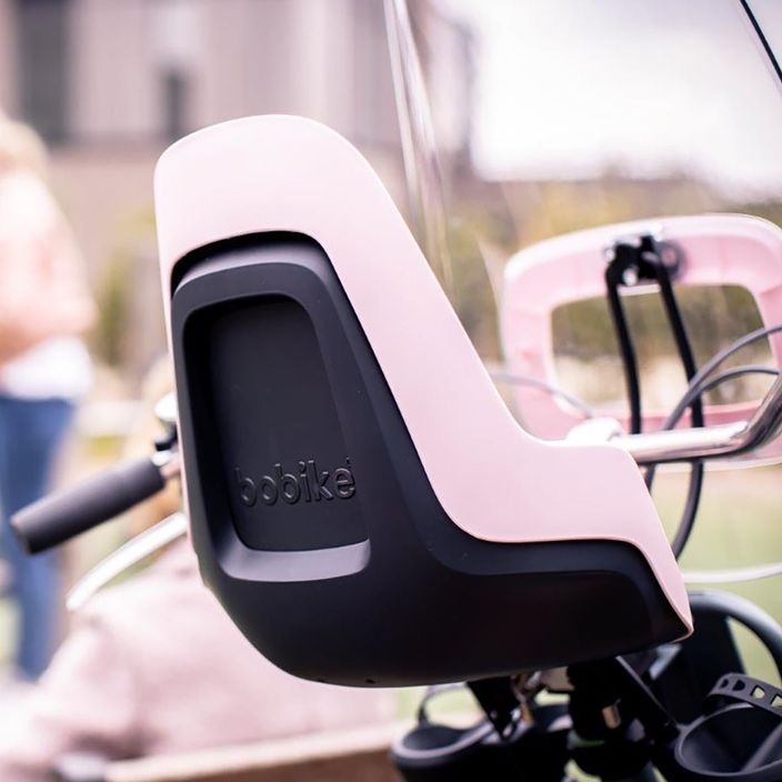 Első kerékpár ülés bobike Go Mini rózsaszín 8012500004 4