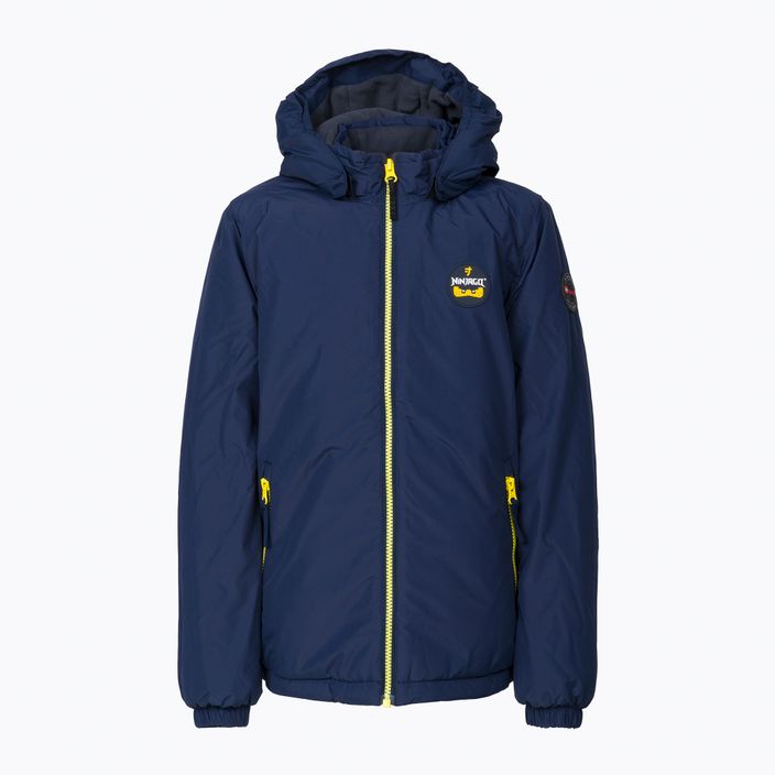 Gyermek télikabát LEGO Lwjebel 601 590 dark navy sötét navy