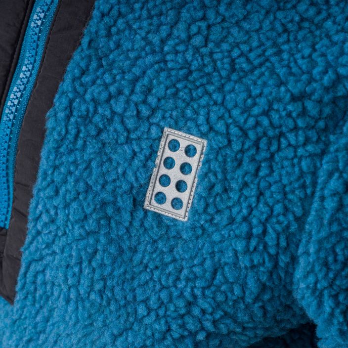 Gyermek fleece pulóver LEGO Lwsky 710 kék 11010288 4