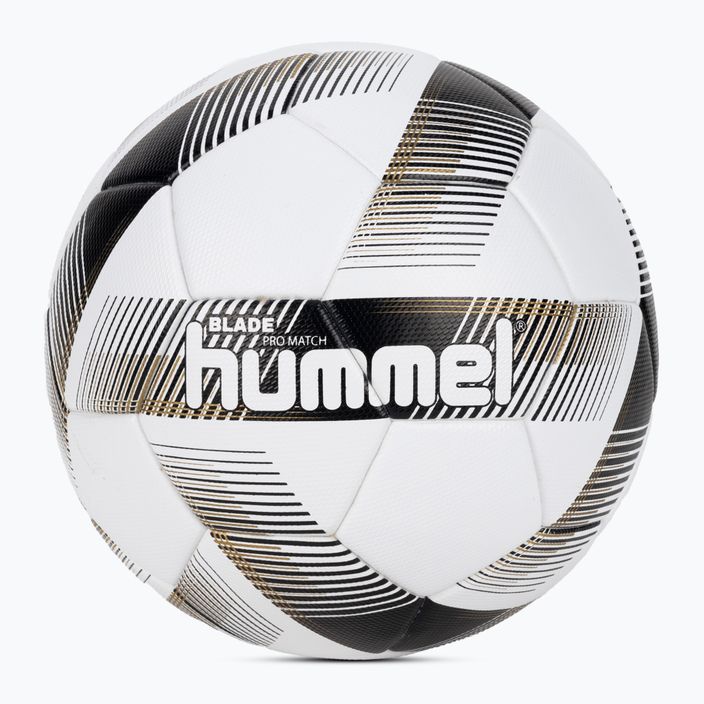 Hummel Blade Pro Match FB labdarúgó fehér/fekete/arany méret 5