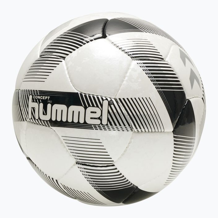 Hummel Concept Pro FB labdarúgó fehér/fekete/ezüst méret 5 4