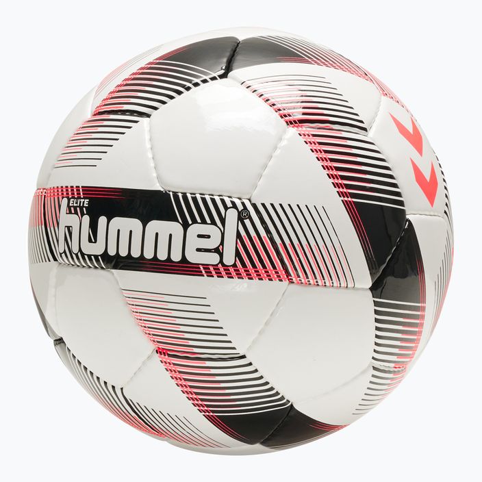 Hummel Elite FB labdarúgó fehér/fekete/ezüst 4-es méret 4