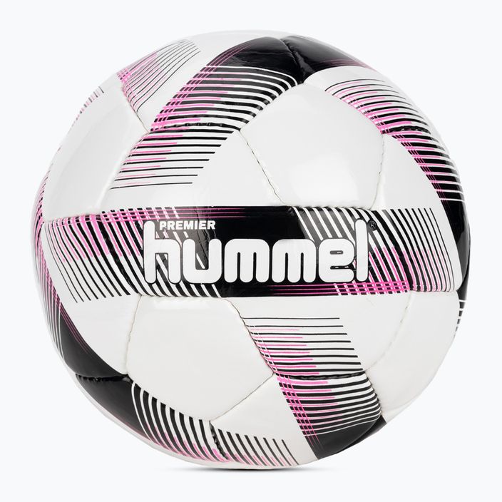 Hummel Premier FB labdarúgó fehér/fekete/rózsaszín 4-es méret