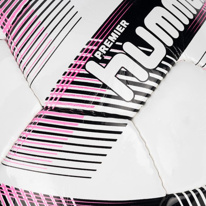 Hummel Premier FB labdarúgó fehér/fekete/rózsaszín 4-es méret 3