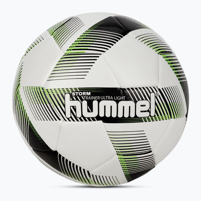 Hummel Storm Trainer Ultra Lights FB labdarúgó fehér/fekete/zöld 4-es méret