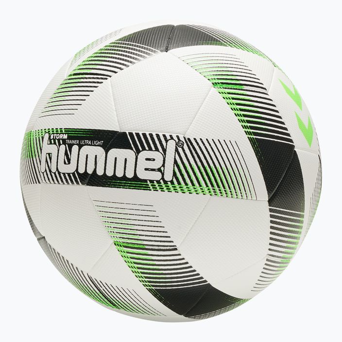 Hummel Storm Trainer Ultra Lights FB labdarúgó fehér/fekete/zöld 4-es méret 4