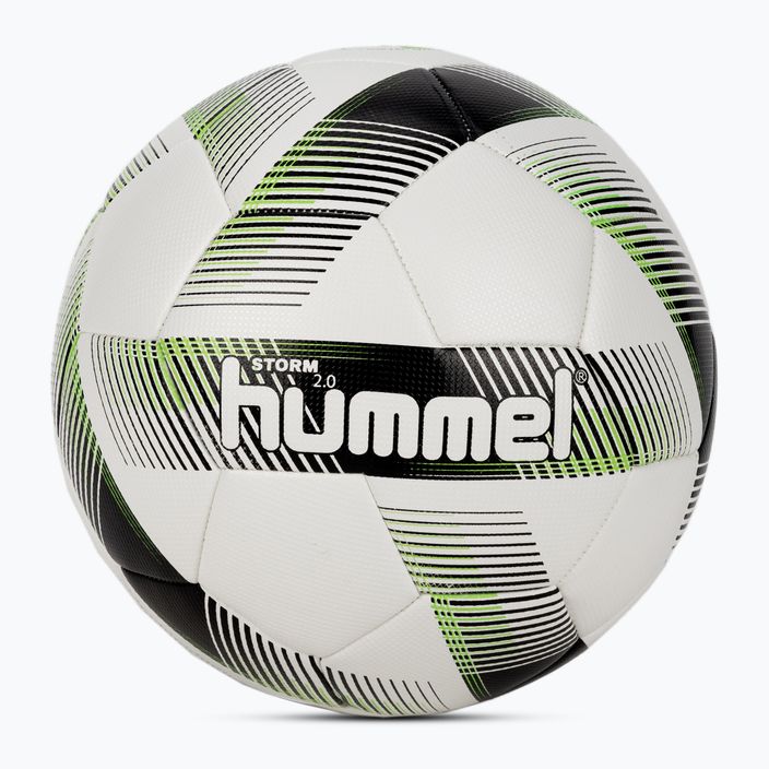 Hummel Storm 2.0 FB labdarúgó fehér/fekete/zöld 4-es méret