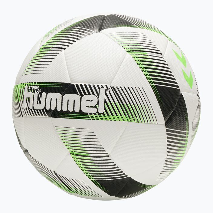 Hummel Storm 2.0 FB labdarúgó fehér/fekete/zöld 4-es méret 4