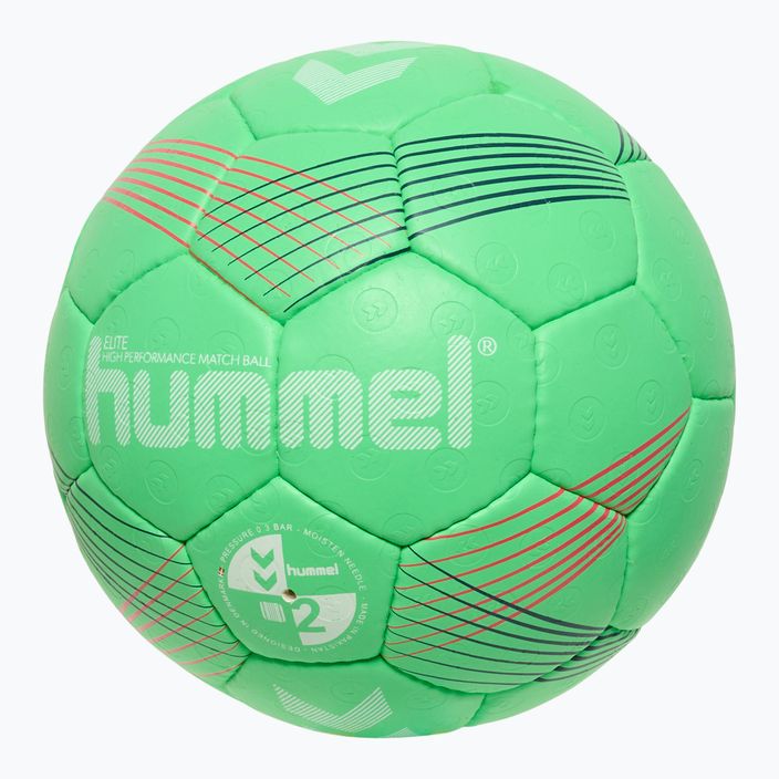 Hummel Elite HB kézilabda zöld/fehér/piros méret 2