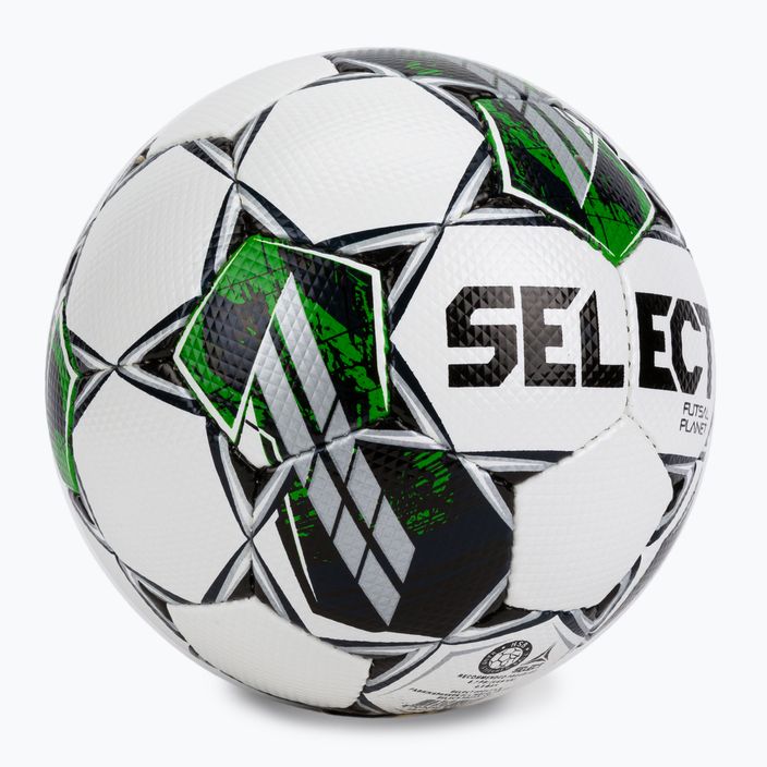 SELECT Futsal Planet V22 Fifa labdarúgó fehér és zöld 310013 2