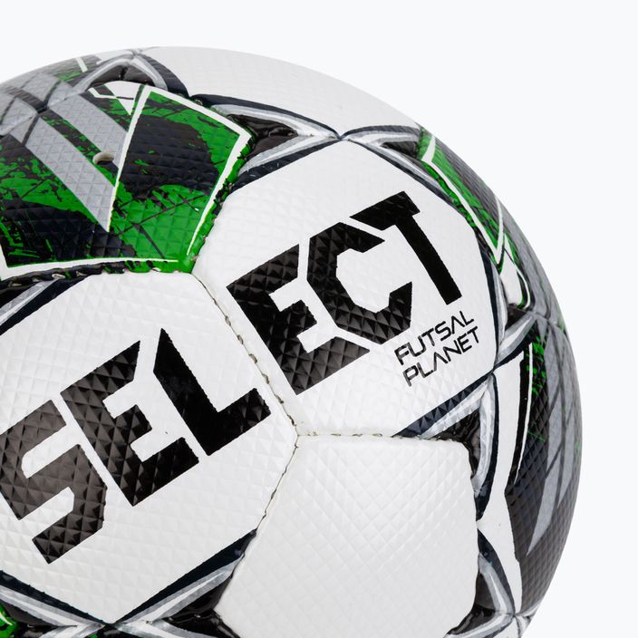 SELECT Futsal Planet V22 Fifa labdarúgó fehér és zöld 310013 3