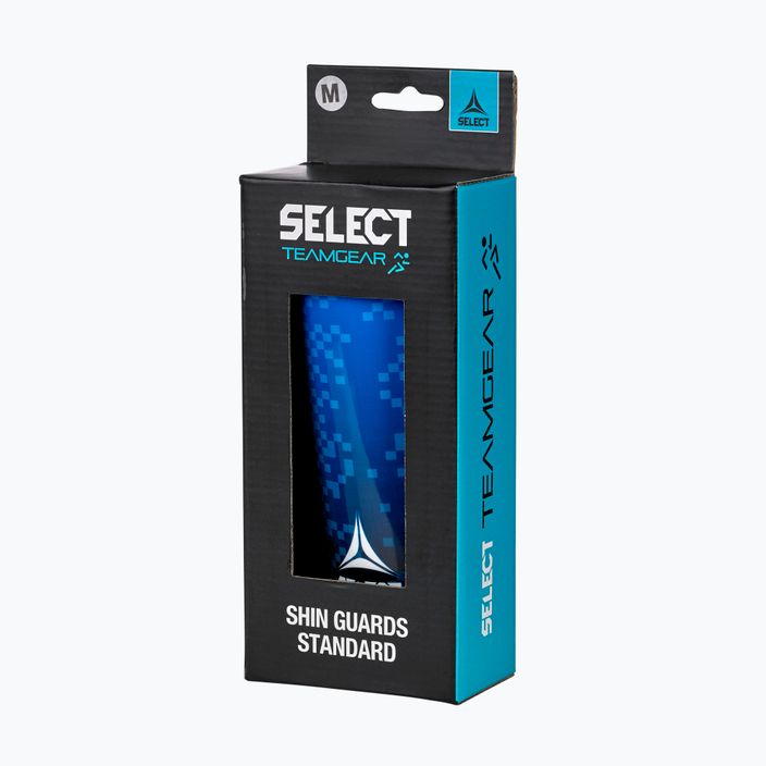 SELECT Standard v23 kék/fekete lábszárvédő 2