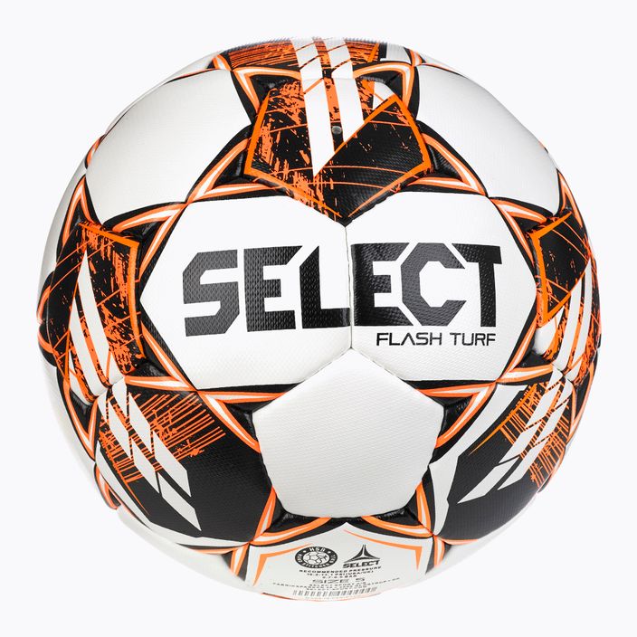 SELECT Flash Turf futball v23 fehér/narancs 110047 méret 4 2