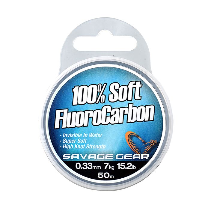 SavageGear Fluorocarbon Soft átlátszó 54852 2