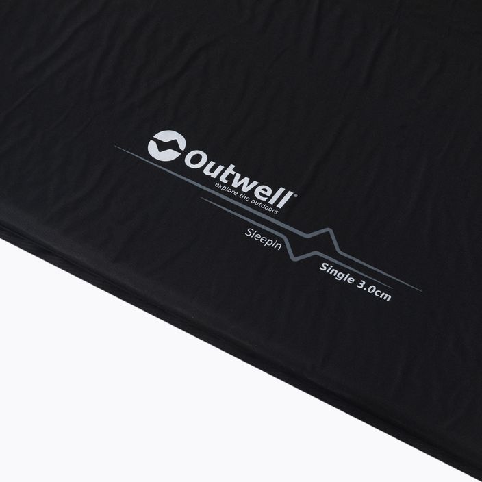 Outwell Sleepin Single 3 cm-es önfelfúvódó szőnyeg fekete 400030 3