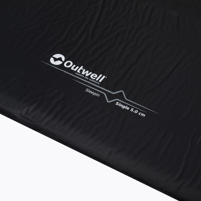 Outwell Sleepin Single 5 cm-es önfúvó matrac fekete 400031 3