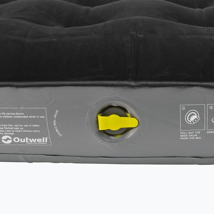 Outwell Classic Egyszemélyes felfújható matrac fekete-szürke 400045 2