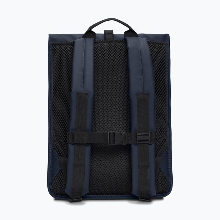 Rains hátizsák Rolltop W3 17 l navy városi hátizsák 2