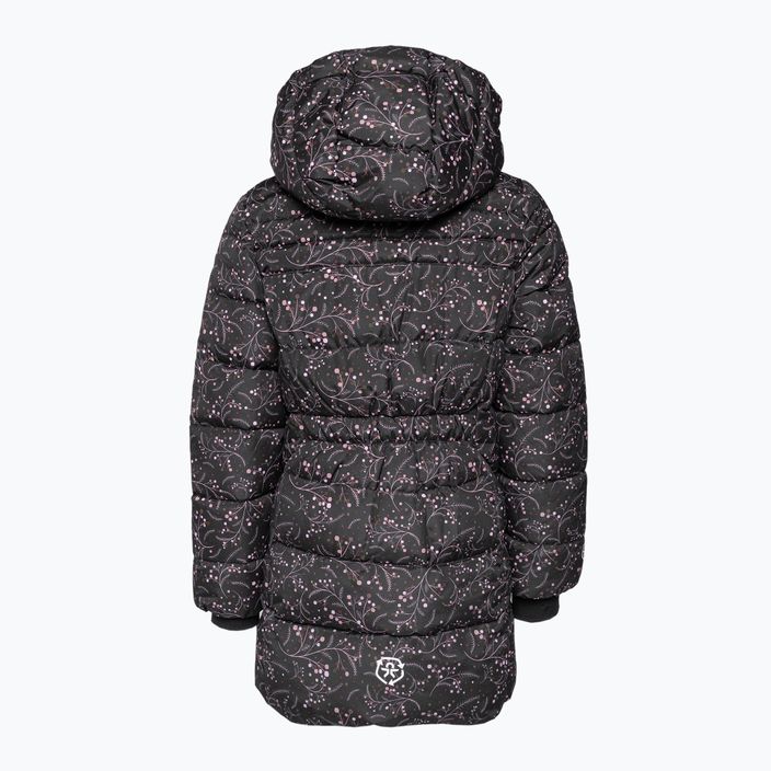 Szín Gyerek kabát Steppelt AOP AF 8.000 fekete/rózsaszín pehelypaplan kabát 740728 2