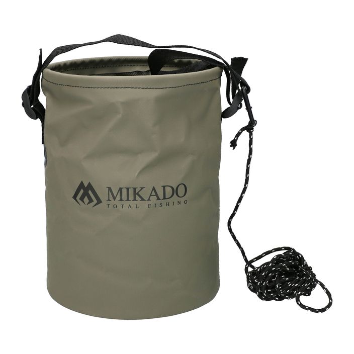 Mikado összecsukható vödör zsinórral zöld AMC-021 2