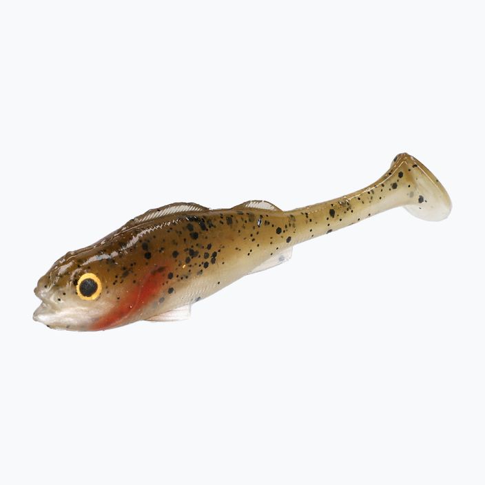 Mikado Real Fish 4db barna gumicsali PMRFP-9.5-RUFFE