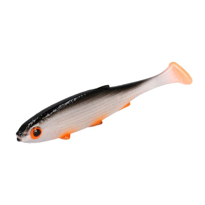 Mikado Real Fish 4db fehér-fekete gumicsali PMRFR-10-ORROACH 2