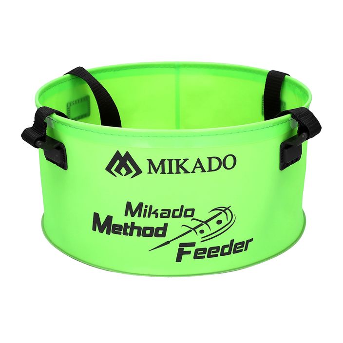 Mikado Eva Method Feeder horgászvödör zöld UWI-MF-003 2