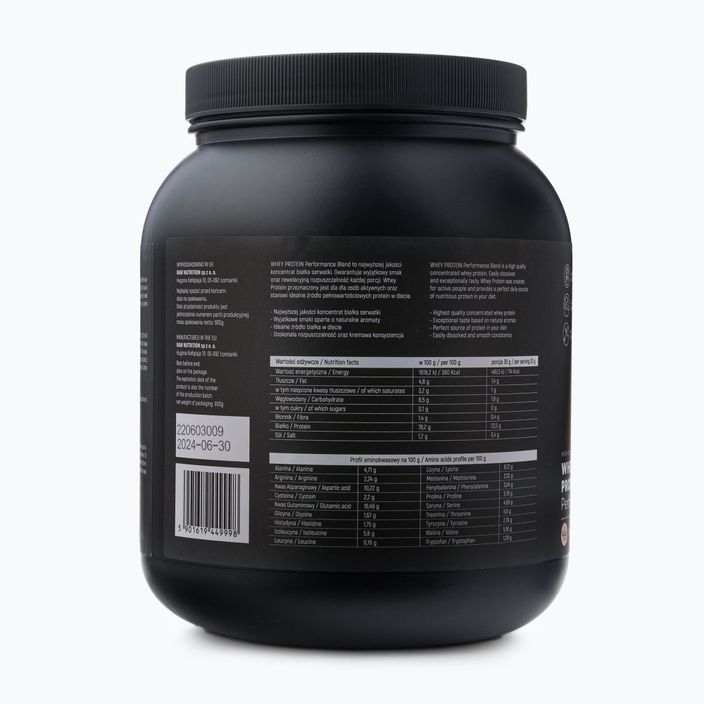 Whey Protein Raw Nutrition 900g vanília WPC-59016 3