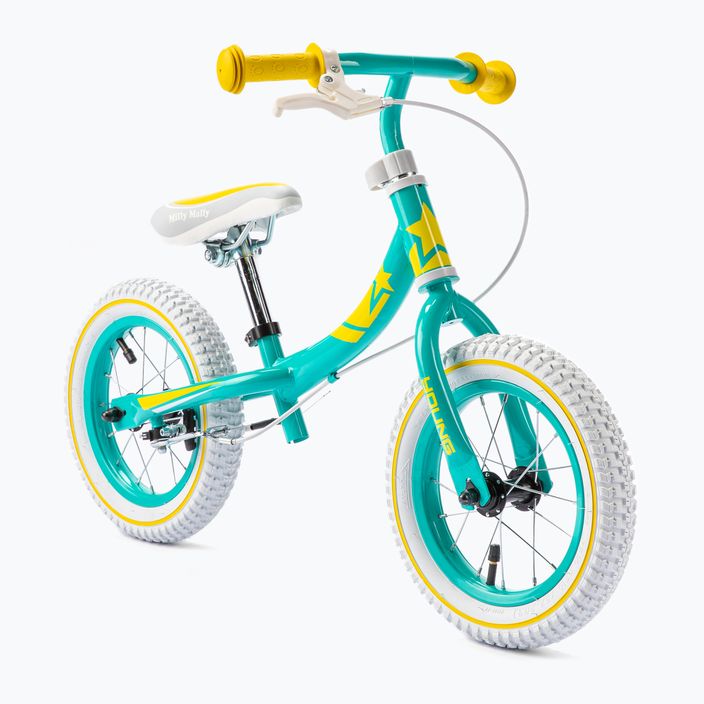 Milly Mally Young pedálos kerékpár zöld és sárga 2805 2