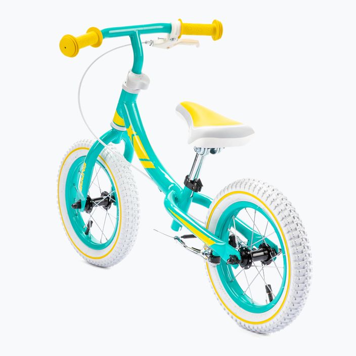Milly Mally Young pedálos kerékpár zöld és sárga 2805 3