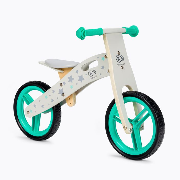Kinderkraft Runner terepfutó kerékpár fehér és zöld KKRUNNRSTR0000 2