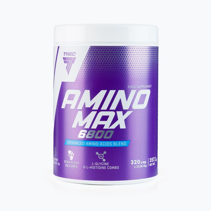 Amino Max Trec 6800 aminosavak 320 kapszula TRE/021