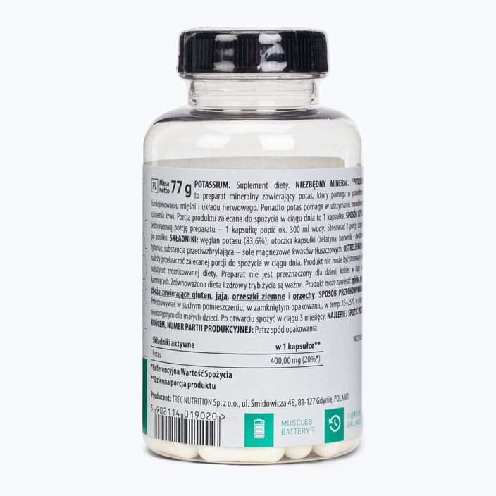 Vitality Potassium Trec kálium 90 kapszula TRE/881 2