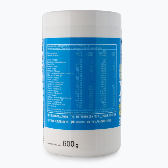 ISO GO Real Pharm aminosavak 600g narancssárga 701169 2