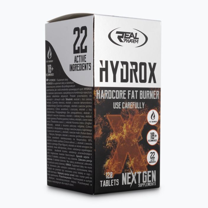 Hydrox Real Pharm zsírégető 120 tabletta 707116
