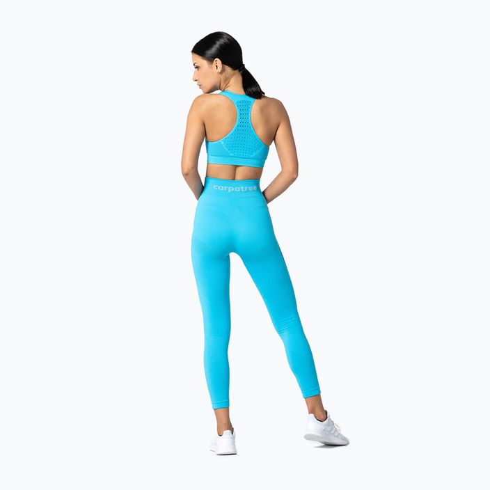 Női Carpatree Phase varrás nélküli leggings kék CP-PSL-AZ 4