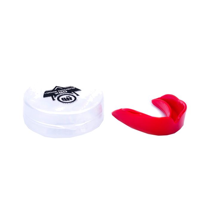 Bushido szájvédő + doboz piros Arm-100018-RED 2