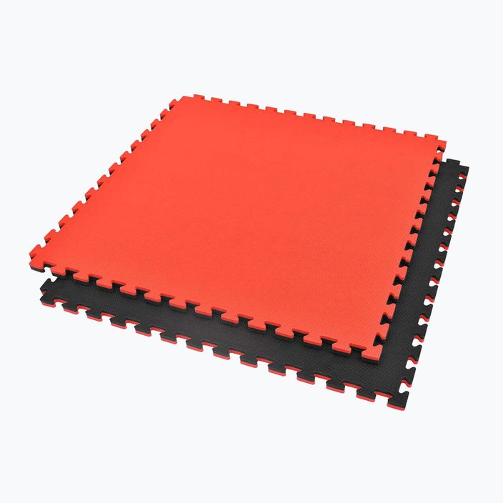 DBX BUSHIDO Tatami 1db puzzle szőnyeg fekete és piros színben