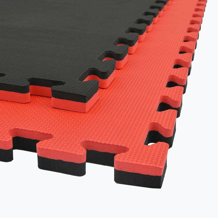 DBX BUSHIDO Tatami 1db puzzle szőnyeg fekete és piros színben 3
